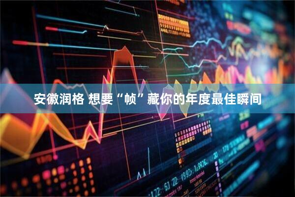 安徽润格 想要“帧”藏你的年度最佳瞬间
